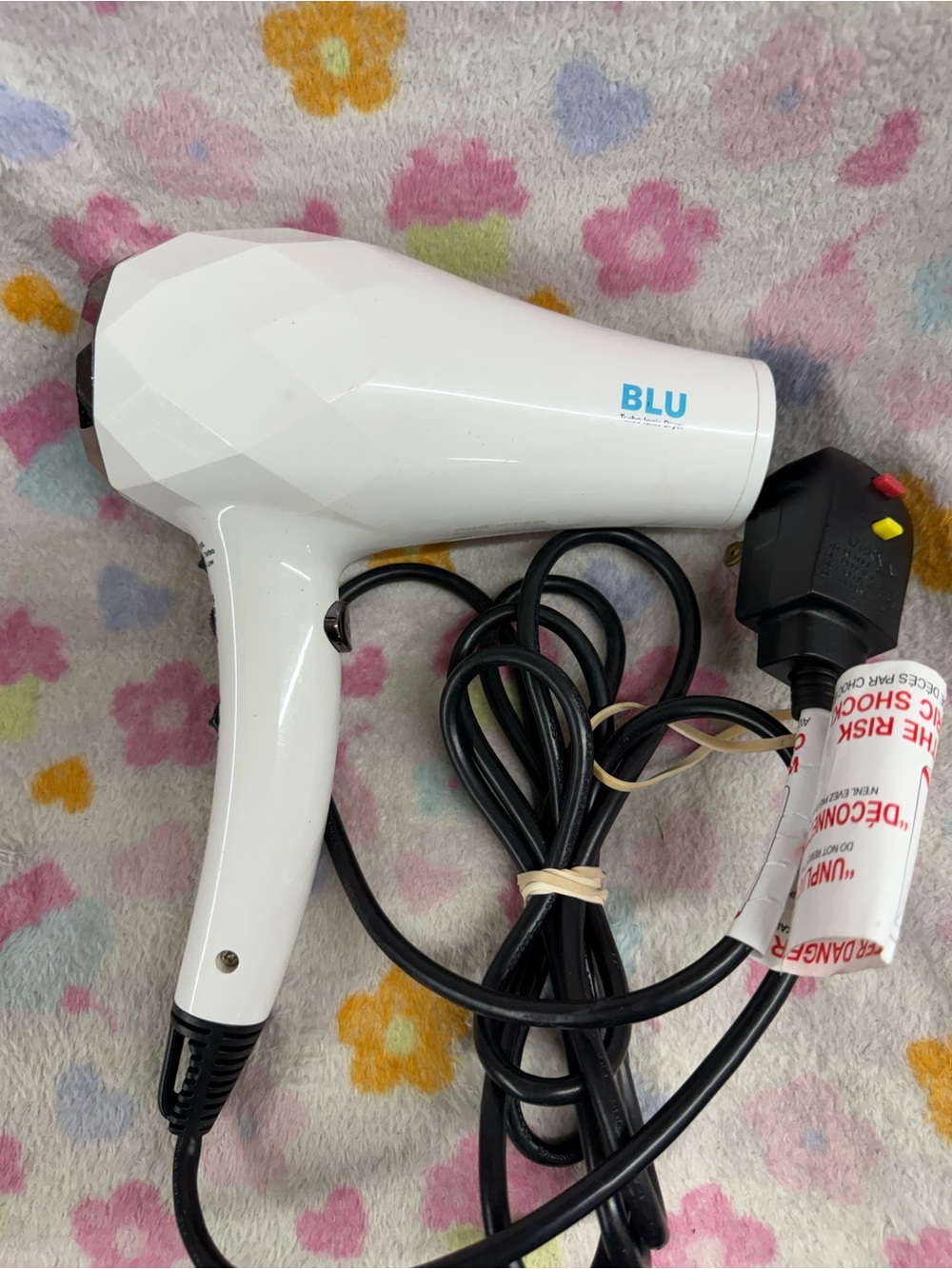 I styler BLU White Lightweight Hair Dryer for Women